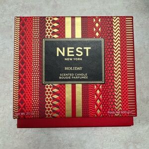 Nest New York Holiday Scented Candle 3-wick 21.1 oz Up to 100 hours burn time!